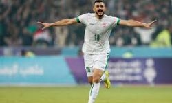 أيمن حسين يعود للتدريبات ويشارك منتخب العراق في مواجهة فلسطين